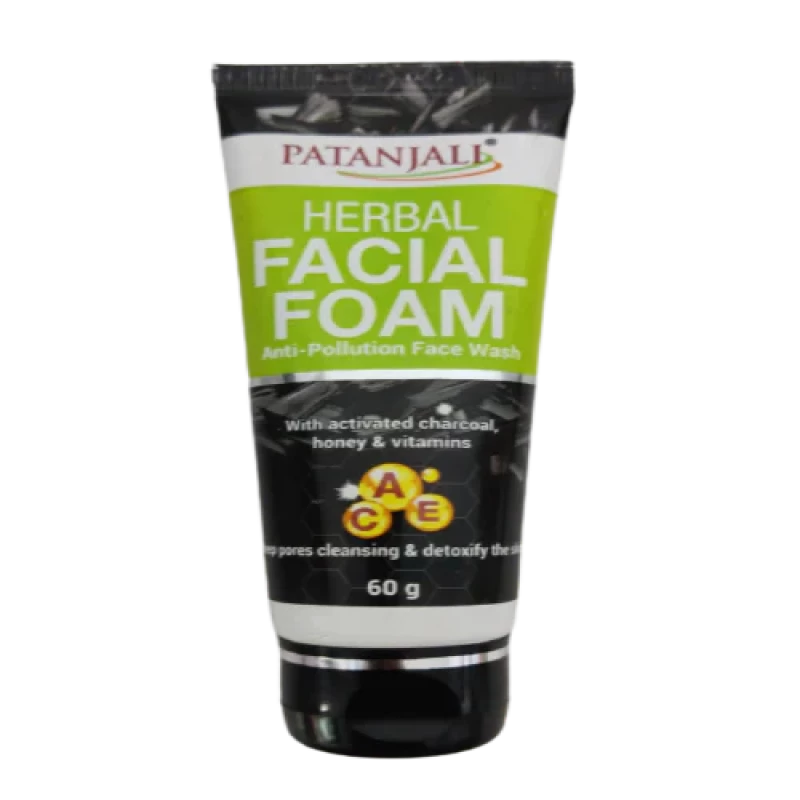 Patanjali Herbal Facial Foam (60 gm)