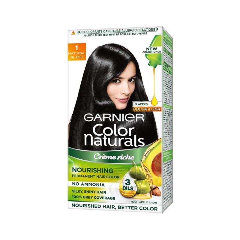 Garnier Colour Box  1 Natural Black 70ML+60G